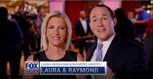 Laura Ingraham and Raymond Arroyo